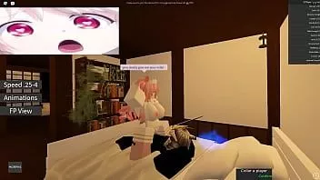 Abspielen Roblox Kitty Traveller wird von einem großartigen Krieger hart gefickt