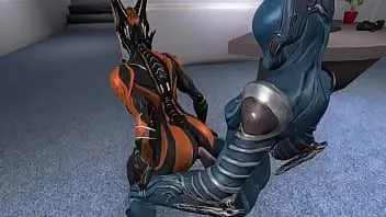 Jouer Warframe futa mag et valkyr ont des relations sexuelles anales (avec pov)
