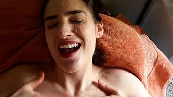 play Pov bj met enorme facial / oog cumshot